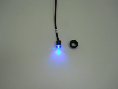 3/4" Mini Blue LED Light Hot Spot Truck Trailer RV Accent Marker Light