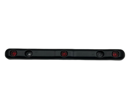 Red LED ID Bar Truck Van RV Trailer Bus Clearance Marker Light Red Lens