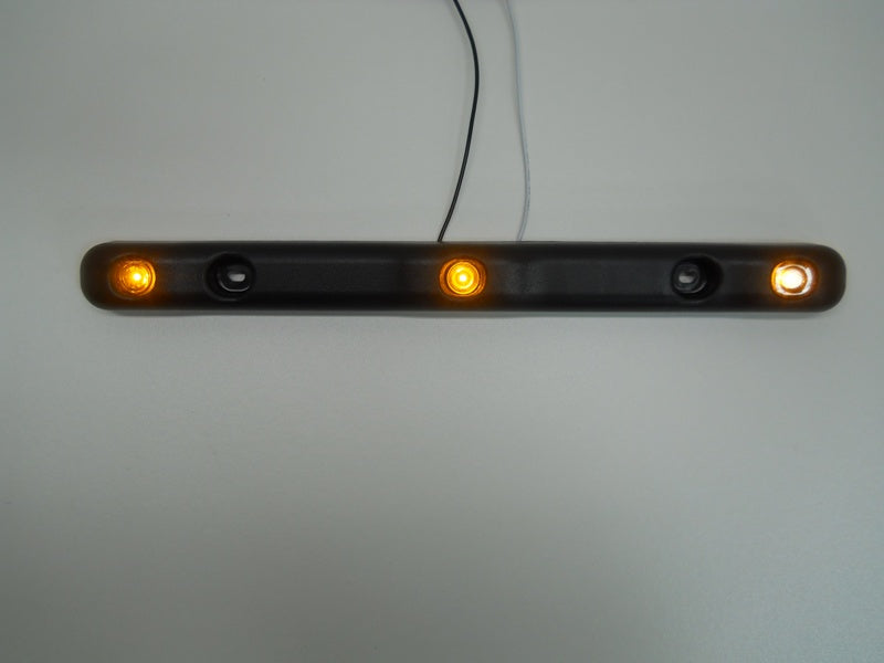 Amber LED ID Bar Truck Van RV Trailer Bus Clearance Marker Light