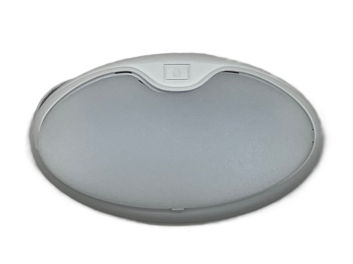 (1) 6" Oval Surface Mount 12 LED Interior Dome Light without On/Off Switch