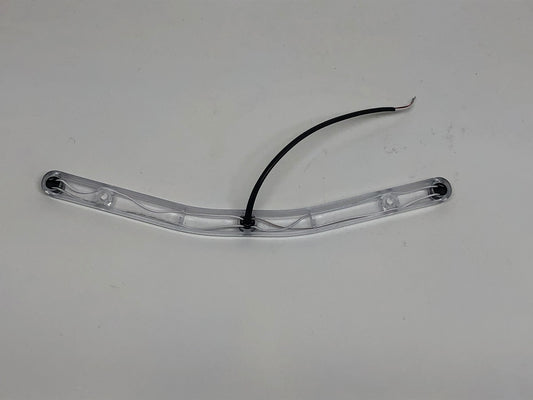 Red LED V-Shaped ID Light Bar Boat Trailer Clear Lens
