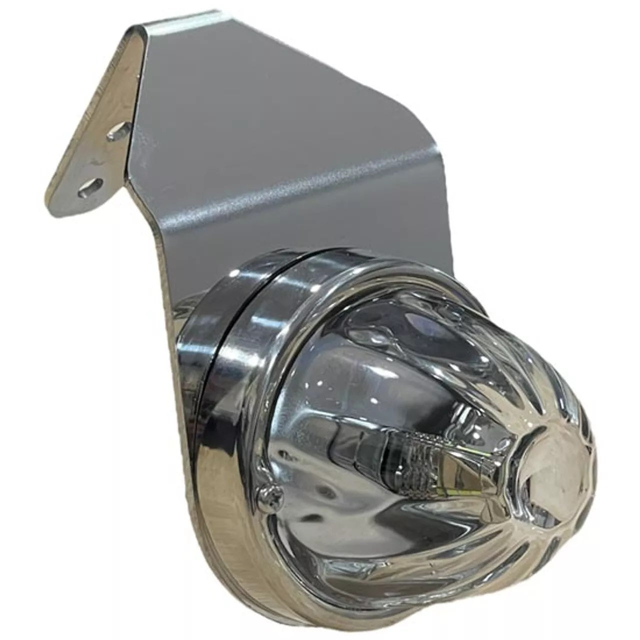 One SS-1003 Stainless Steel Angled Mirror Bracket ONLY. For Watermelon Light.