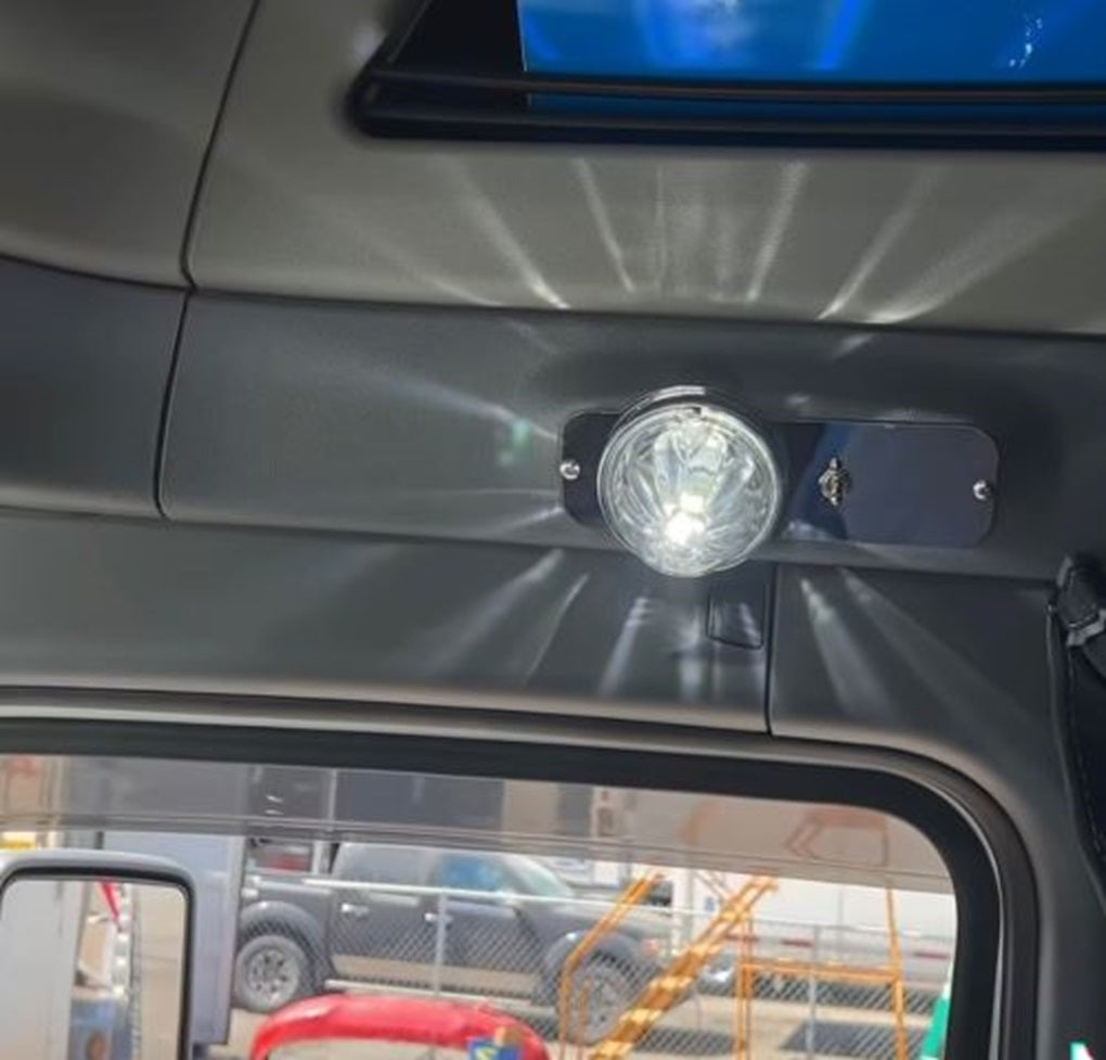 Peterbilt 579 / Fits Kenworth T680 Above Door Dome Light Watermelon (Bracket Only)