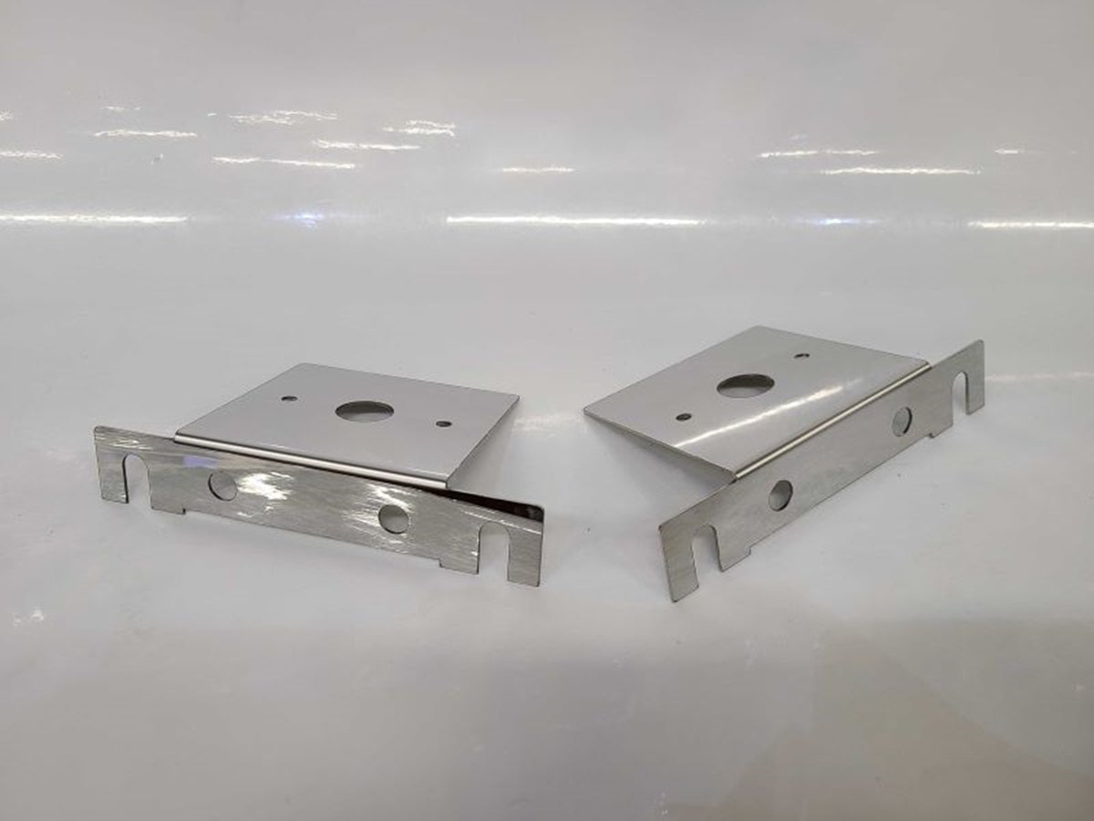 Pair of Compatible with Kenworth 13 Inch Rear Air Cleaner Brackets ONLY
