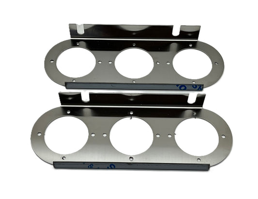 Peterbilt 388/389 15" 3 Radius Watermelon Air Cleaner Front Brackets ONLY (PAIR)