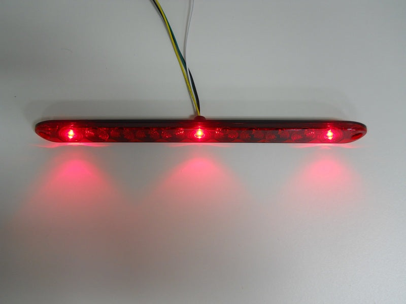 TecNiq Red HI Mount Center ID Bar 11 LED Stop Light Trailer Truck