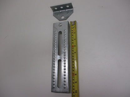 (1) Boat Pontoon Trailer 10" Bolster Bunk Board Adjustable Swivel Bracket Kit