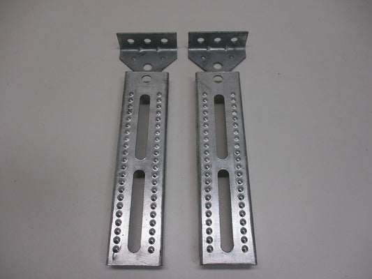(2) Boat Pontoon Trailer 10" Bolster Bunk Board Adjustable Swivel Bracket Kits