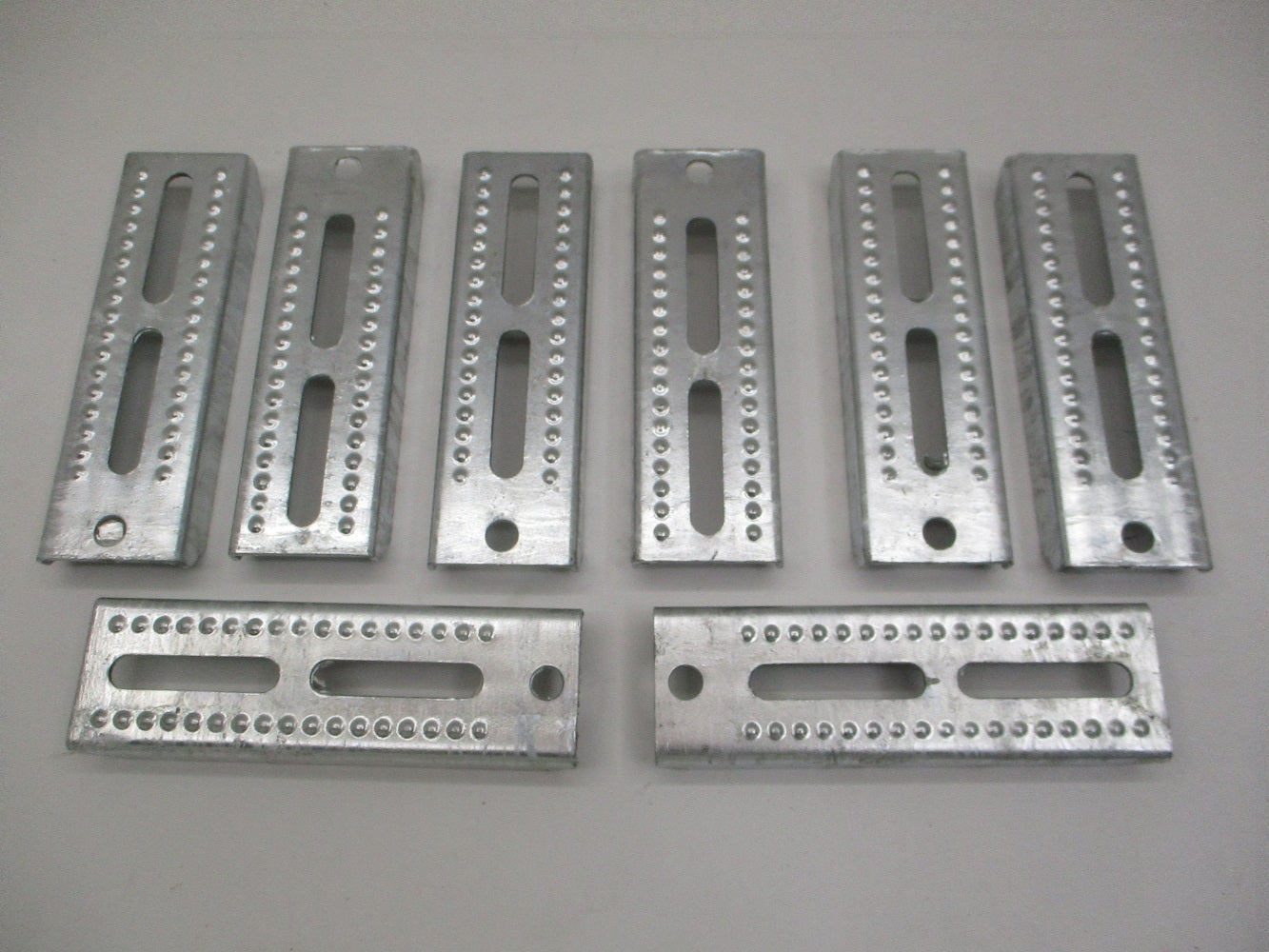 (8) Boat Pontoon Trailer 8" Galvanized Steel Bolster Bunk Board Brackets