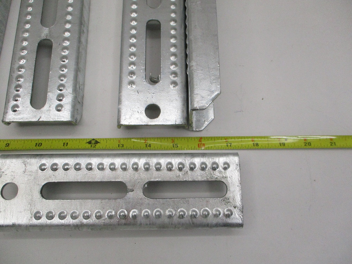 (8) Boat Pontoon Trailer 8" Galvanized Steel Bolster Bunk Board Brackets