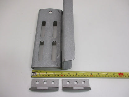 (2) Aluminum Boat Pontoon Trailer 9.75" Bolster Bunk Board Swivel Bracket Kits