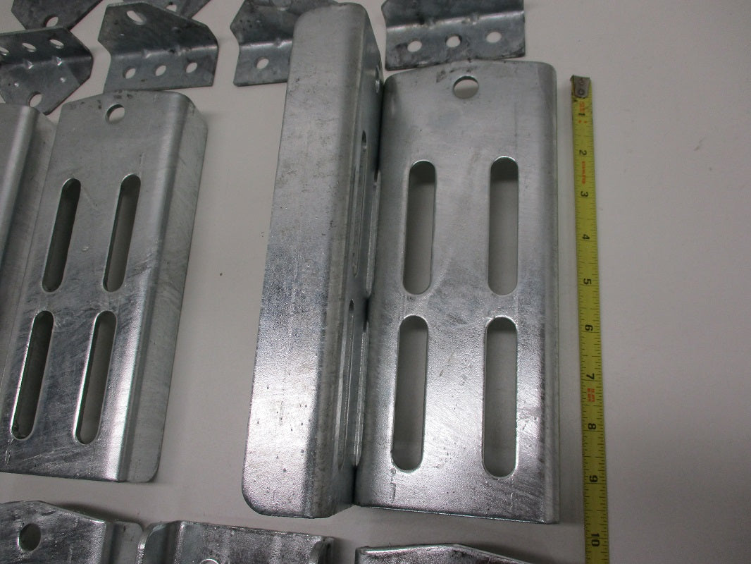 (8) Boat Pontoon Trailer 9.75" Bolster Bunk Board Adjustable Swivel Bracket Kits