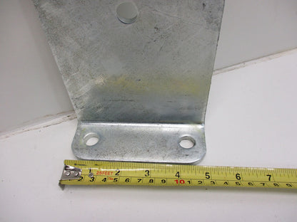 (4) Vertical Pontoon Boat Trailer Bunk Bolster L Brackets / 5" by 10" Galvanized