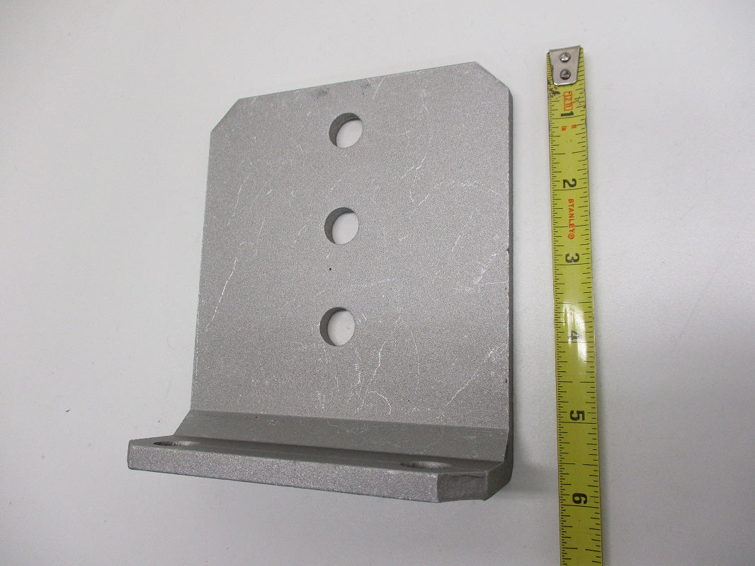 (1) Vertical Pontoon Boat Trailer Bunk Bolster L Bracket  / 5" by 6" Aluminum