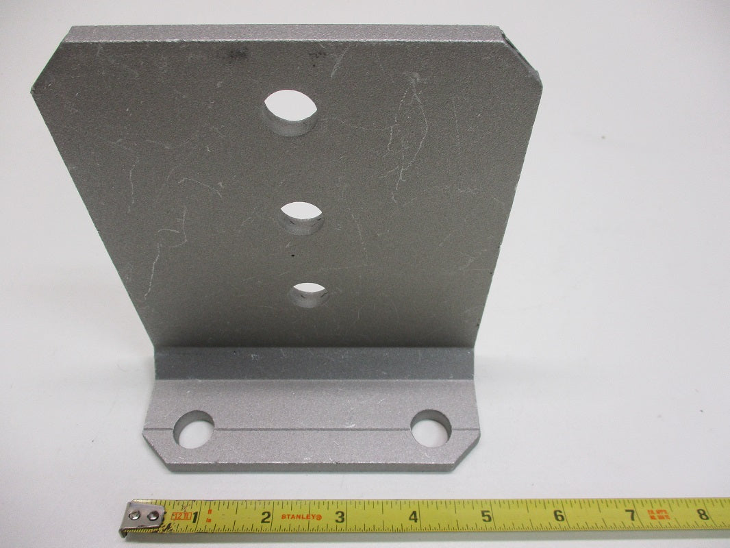 (1) Vertical Pontoon Boat Trailer Bunk Bolster L Bracket  / 5" by 6" Aluminum