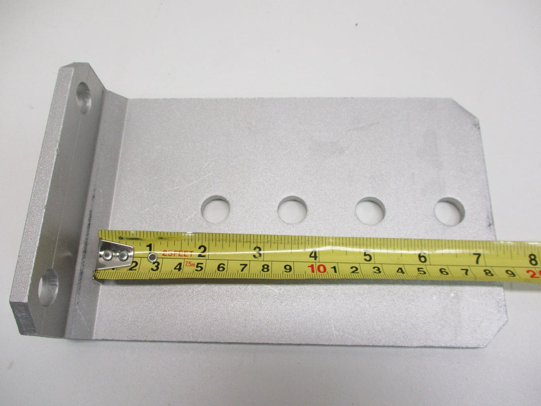 (2) Vertical Pontoon Boat Trailer Bunk Bolster L Brackets  / 5" by 8" Aluminum