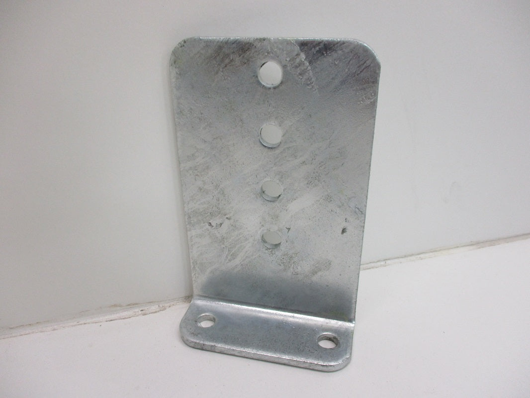 (1) Vertical Pontoon Boat Trailer Bunk Bolster L Bracket  / 5" by 8" Galvanized