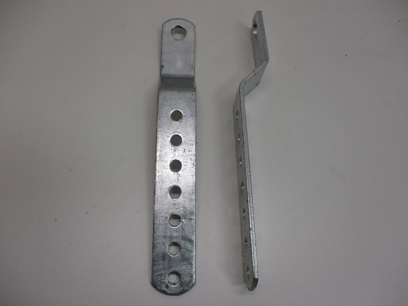 Boat Trailer Keel Roller Adjustable Bracket Kit / Two Galvanized 11.5" Brackets