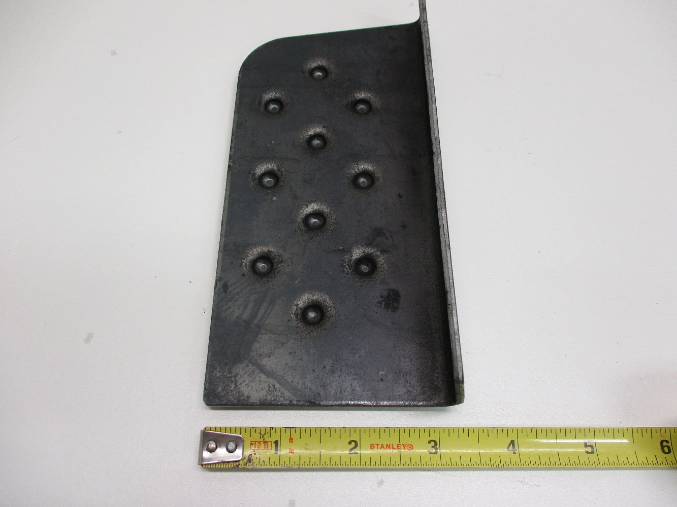 Steel Pontoon Boat Trailer Step Footpad Foot Pad Left Side Step /Weld or Bolt On