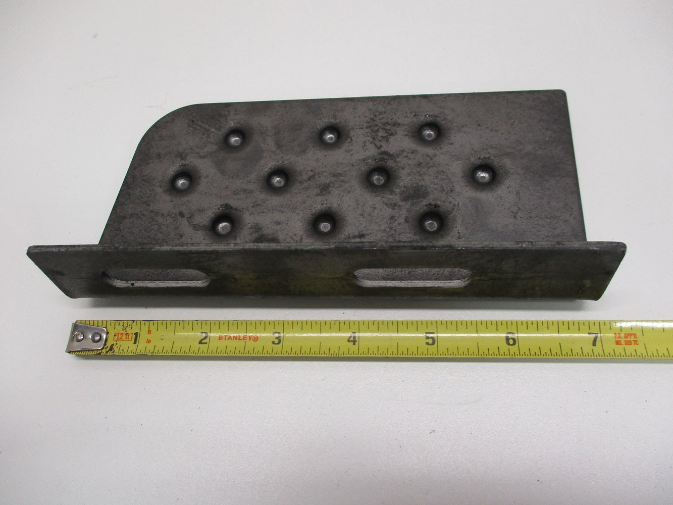 Steel Pontoon Boat Trailer Step Footpad Foot Pad Right Side Step /Weld / Bolt On