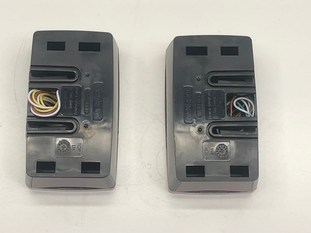 One pair of 6" x 3.5" Box (8) Function LED Taillight Brake/Turn Both RH and LH