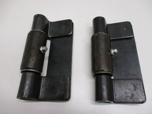 (2) 4.5" Steel Butterfly Weld On Hinges / Cargo Utility Trailer Ramp Door Hinges