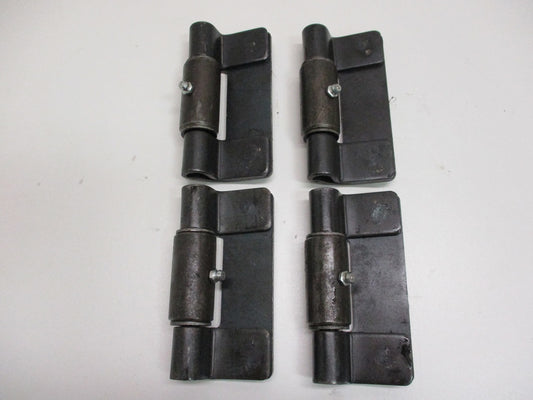 (4) 4.5" Steel Butterfly Weld On Hinges / Cargo Utility Trailer Ramp Door Hinges