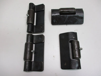 (4) 4.5" Steel Butterfly Weld On Hinges / Cargo Utility Trailer Ramp Door Hinges