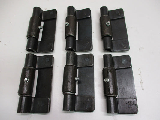 (6) 4.5" Steel Butterfly Weld On Hinges / Cargo Utility Trailer Ramp Door Hinges