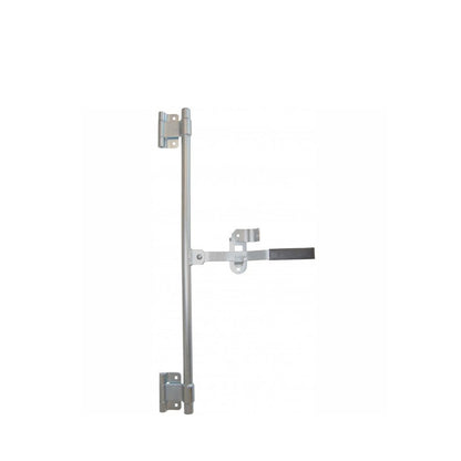 (4) 55" Trailer Swing Ramp Door Hinged Bar Lock Hasp Latch Handle