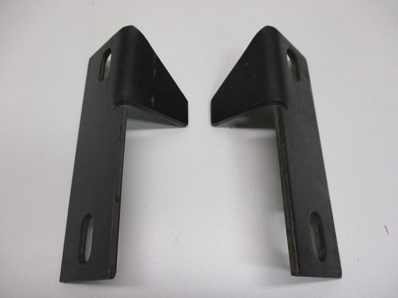 Weld On Steel Pontoon Boat Trailer Bunk Bolster Frame Support Brackets / L-R