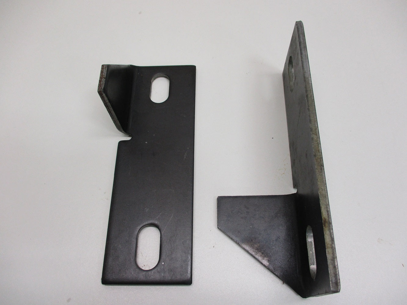 Weld On Steel Pontoon Boat Trailer Bunk Bolster Frame Support Brackets / L-R