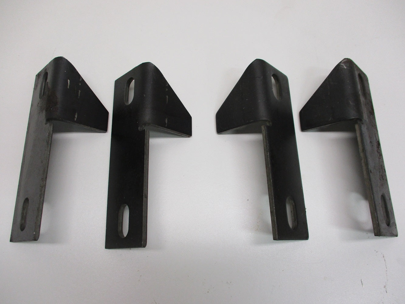 (2) Weld On Steel Pontoon Boat Trailer Bunk Bolster Frame Support Brackets / L-R