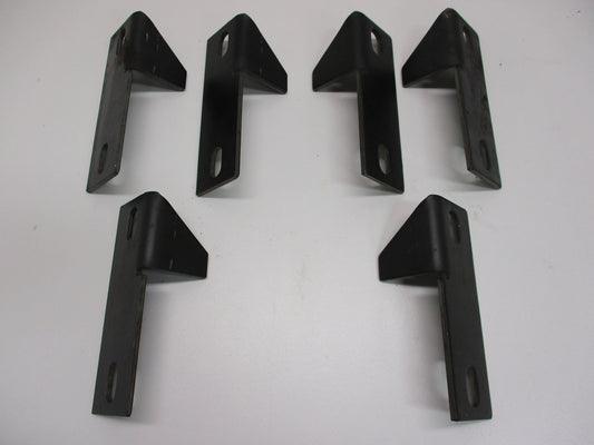 (3) Weld On Steel Pontoon Boat Trailer Bunk Bolster Frame Support Brackets / L-R