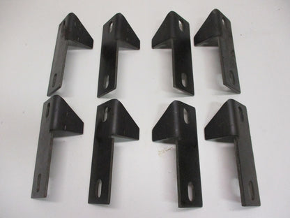 (4) Weld On Steel Pontoon Boat Trailer Bunk Bolster Frame Support Brackets / L-R
